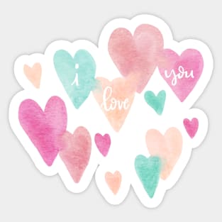 Hearts Sticker